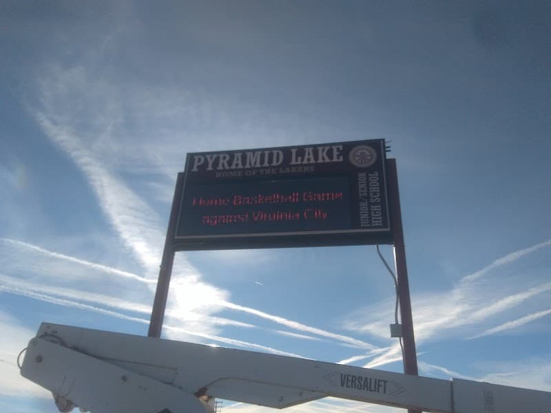 Pyramid Lake High School in Nixon, NV