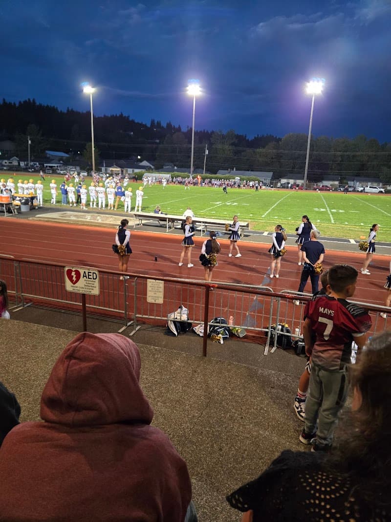 W F West High School Athletic Field in Chehalis, WA