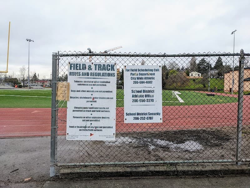 Franklin High School Football Field in Seattle, WA