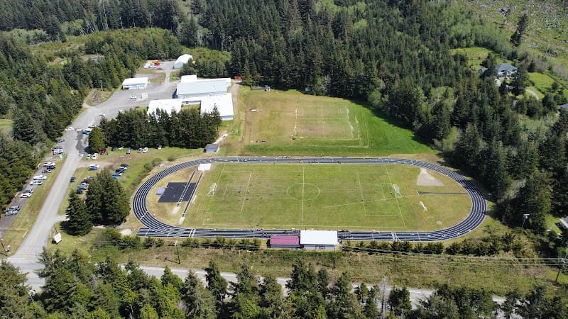 Pacific High School Athletic Field in Langlois, OR