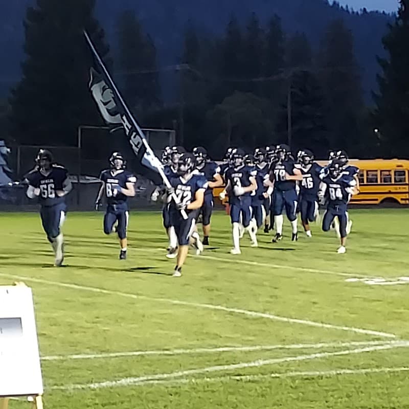 Jenkins High School Football Field in Chewelah, WA