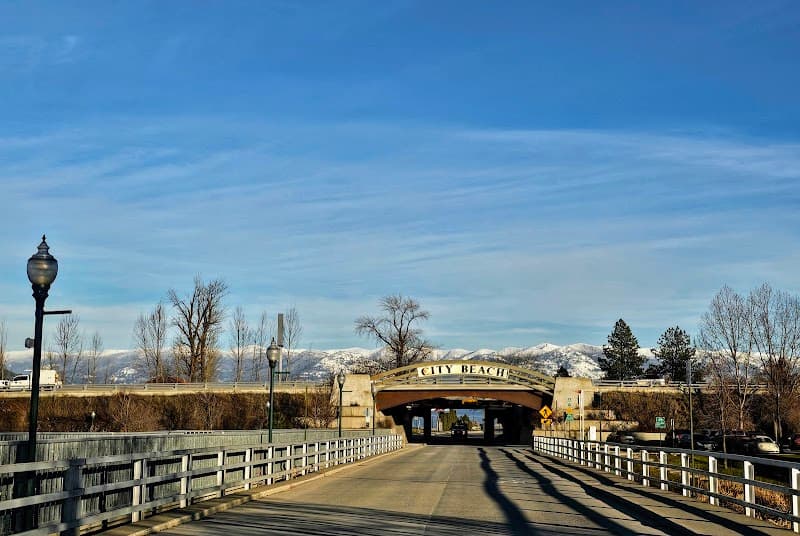 Sandpoint City Beach Park-Volleyball Court, ID