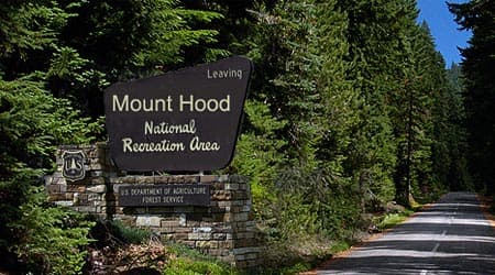 Mount Hood National Recreation Area - Mt Hood unit
